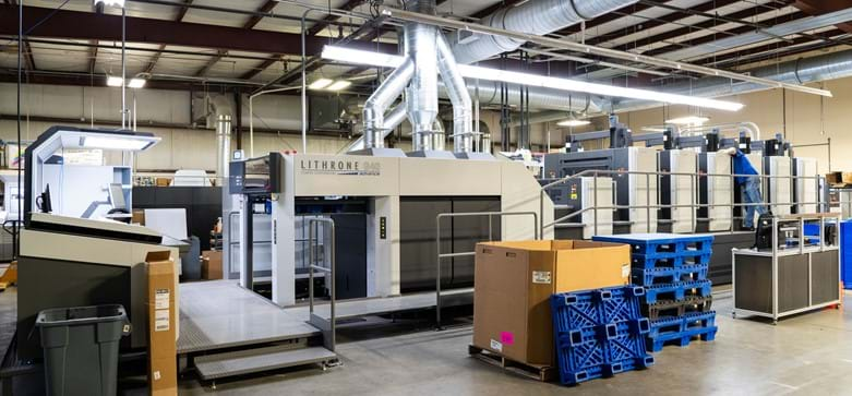 Komori Lithrone GL 640/C at Vivid Impact